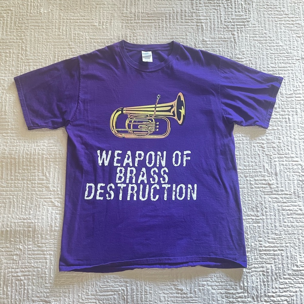 Purple T shirt for man